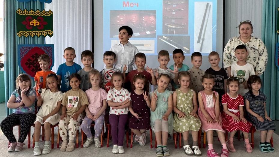 Дошколята столицы познакомились с коллекциями музея Президентского центра